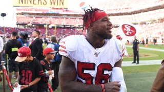 San Francisco 49ers Linebacker Kwon Alexander