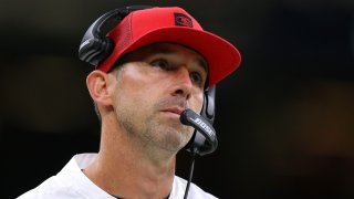 Head coach Kyle Shanahan of the San Francisco 49ers.
