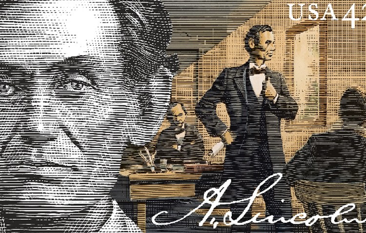 Lincoln-Stamp
