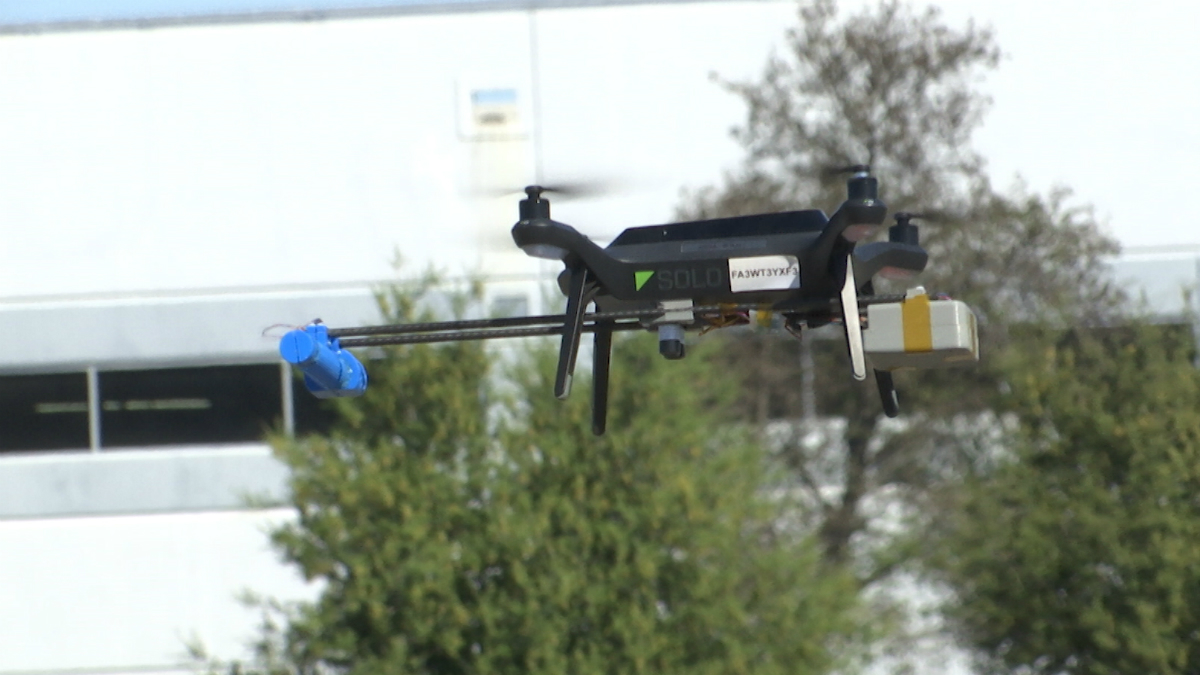 Researchers Explore New Use for Drones Detecting Methane Leaks NBC