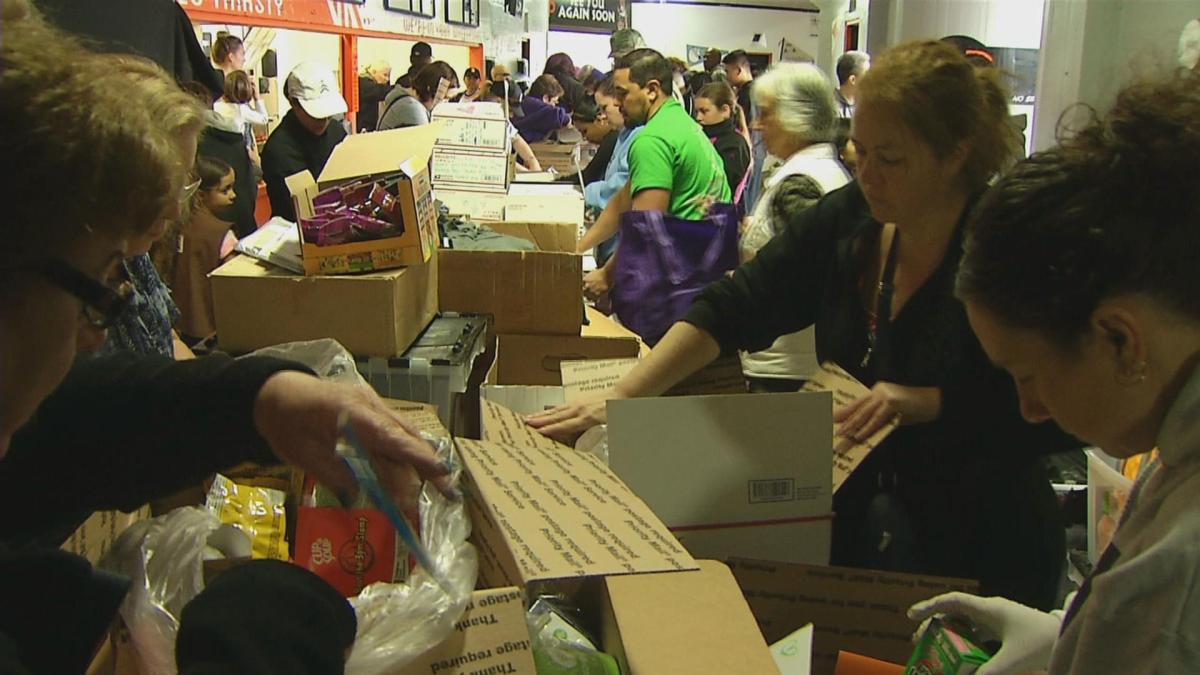 San Jose Volunteers Put Together Operation Care And Comfort