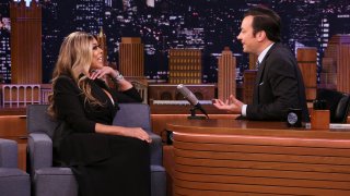 Talk show host Wendy Williams during an interview with host Jimmy Fallon on Jan. 23, 2020.