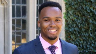 Nicholas Johnson became the first black valedictorian in Princeton history.