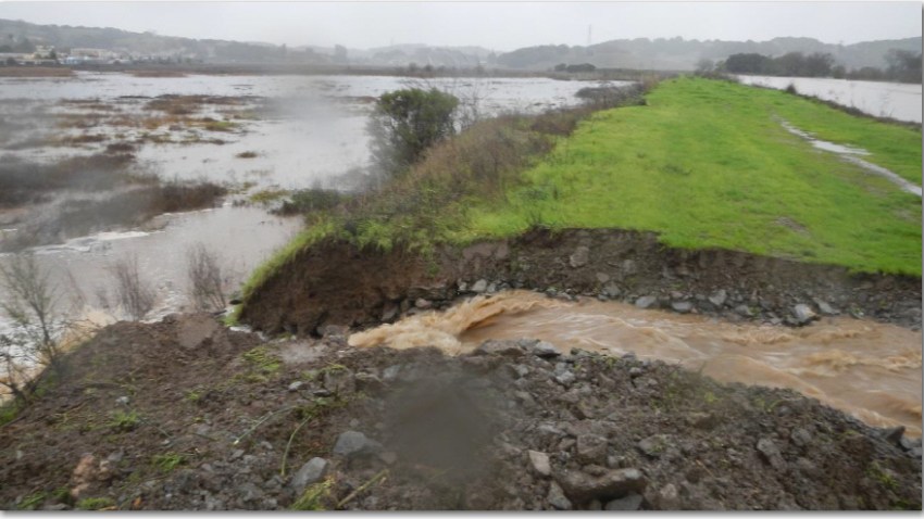 Novato Levee Breach 1