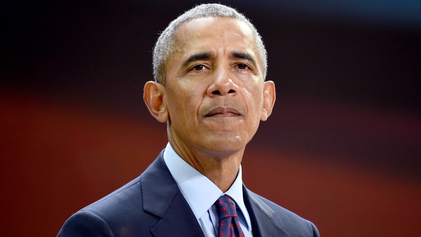 In this file photo, Former President Barack Obama speaks at Goalkeepers 2017, at Jazz at Lincoln Center on September 20, 2017 in New York City.