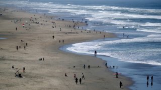 Ocean Beach in San Francisco.