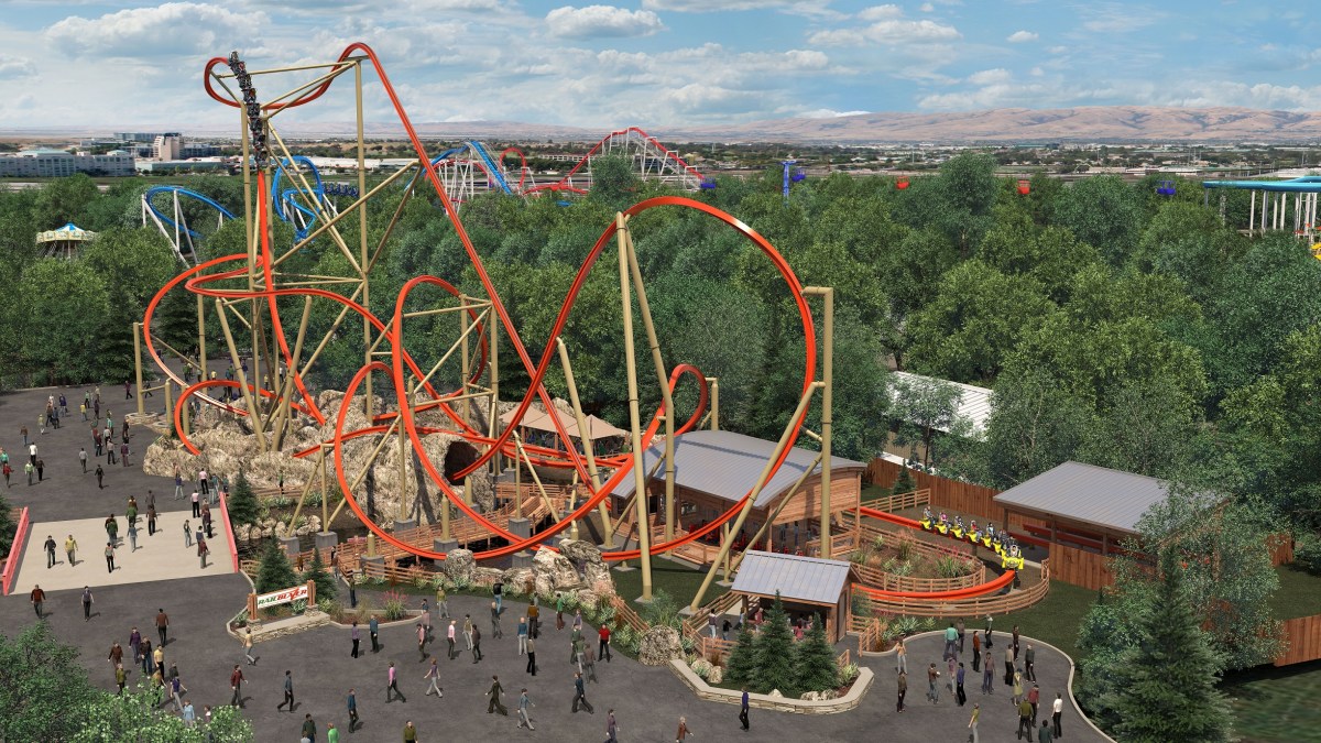 Santa Clara’s Great America Debuts the ‘RailBlazer,’ a Roller Coaster