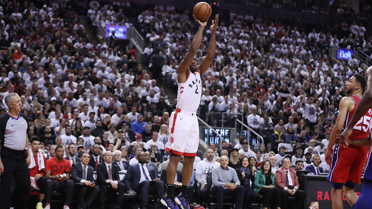 Kawhi Leonard Hits Historic Bouncing Buzzer-Beater, Raptors Beat 76ers ...