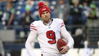 Robbie Gould of the San Francisco 49ers