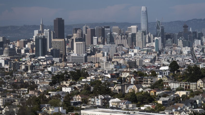 San Francisco skyline.