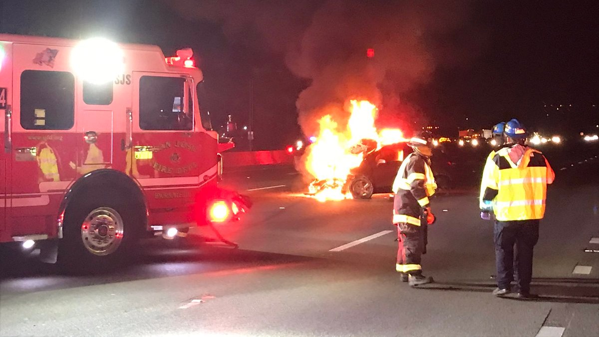 1 Arrested After Fiery Crash on Highway 101 in San Jose NBC Bay Area