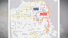 Scooters map