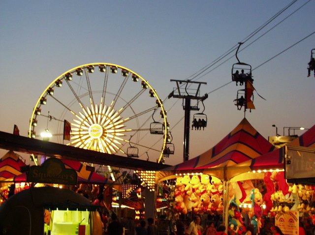 State Fair Opens - Ferris Wheel Landscape