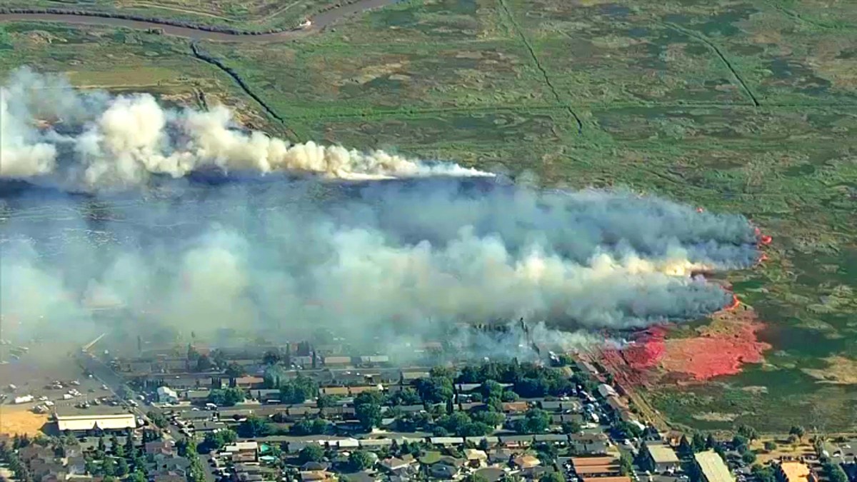 Brush Fire in Suisun City Burns 300 Acres, Several Homes Destroyed