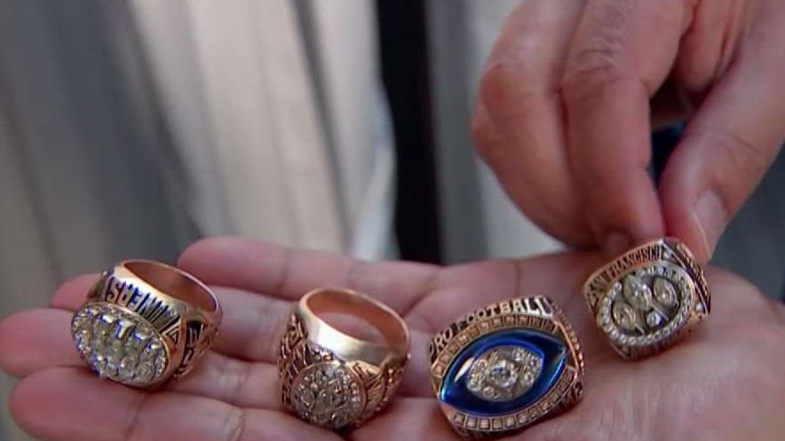 Super Bowl Bling Check Out Jerry Rice S Championship Rings Nbc Bay Area
