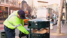 TrashCans trash pickup