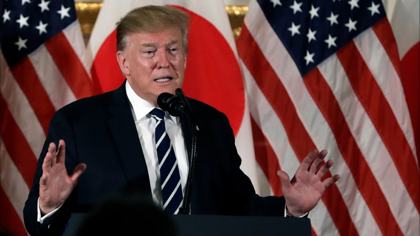 APTOPIX Trump Japan