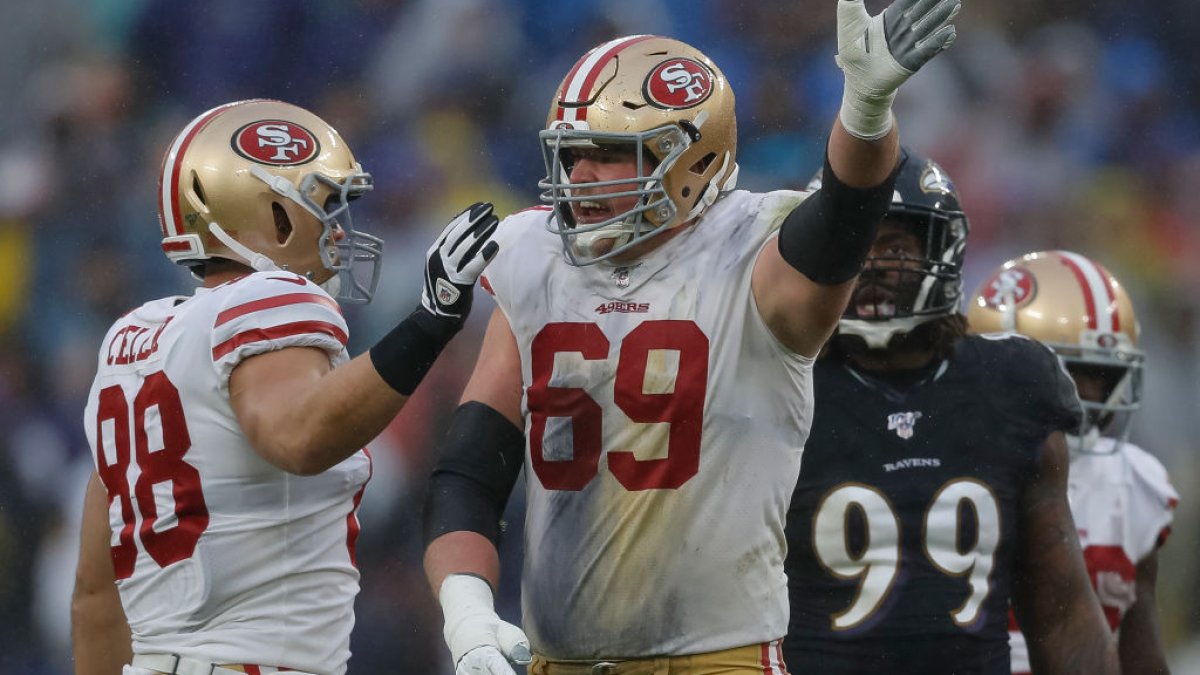 McGlinchey, Kittle Are Key Cogs in 49ers' Running Attack – NBC Bay