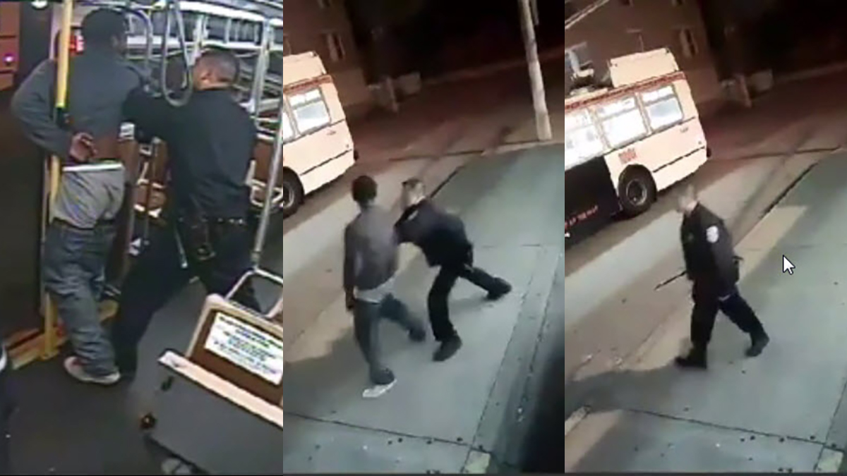 San Francisco Police Officer Hits Homeless Man With Baton, Uses Pepper ...