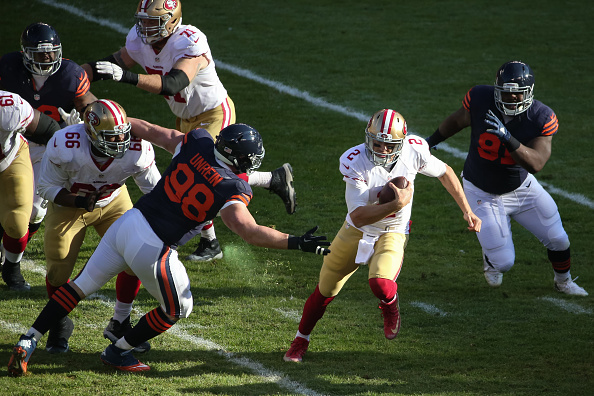 Gabbert S Big Plays Bears Missed Field Goal Try Give 49ers A