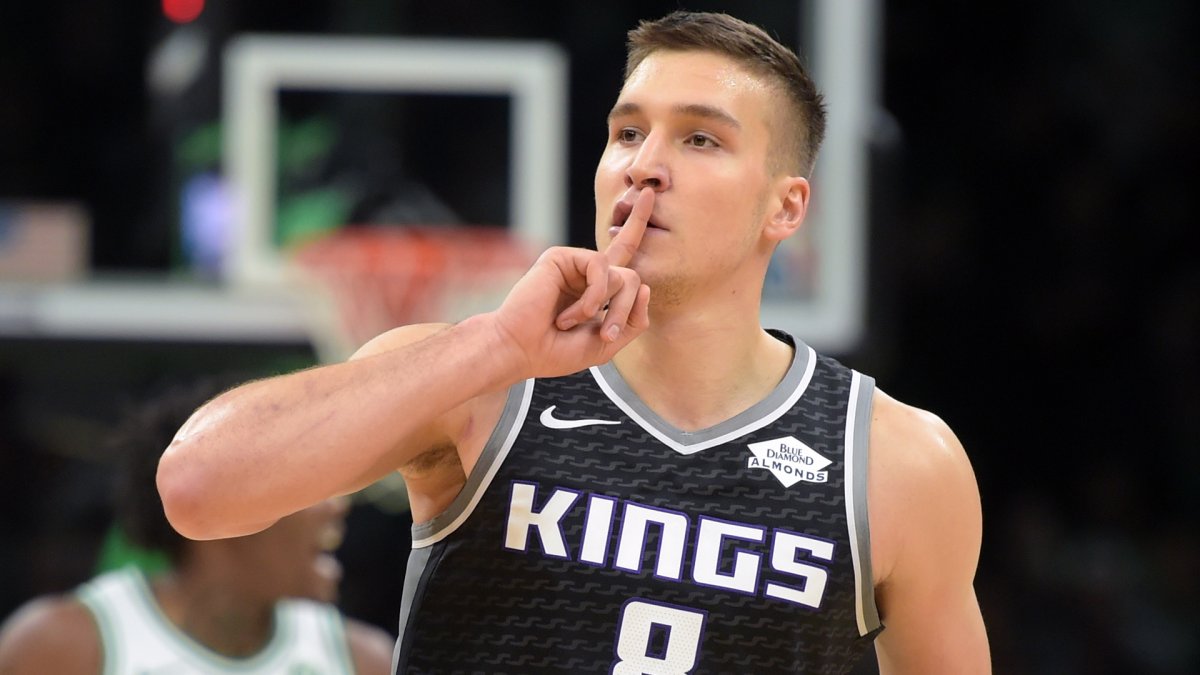 Kings' Bogdan Bogdanovic Playing Through Consistent Hamstring