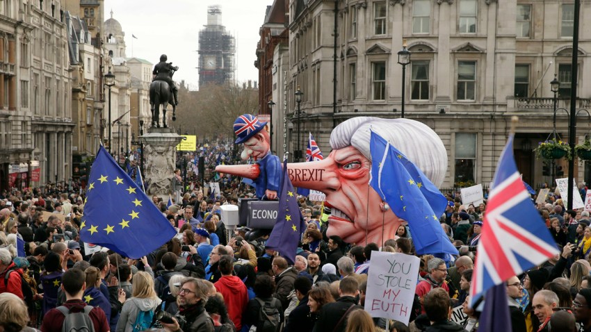 Britain Brexit March