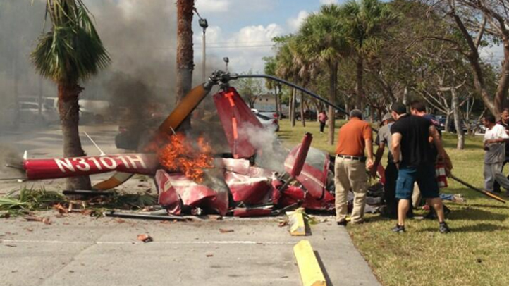 Two People Killed in Helicopter Crash in Miami Suburb – NBC Bay Area