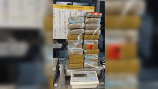 stack of cocaine siezed from man in san clemente