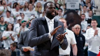 [CSNBY] Draymond Green reflects on journey in Michigan State jersey retirement