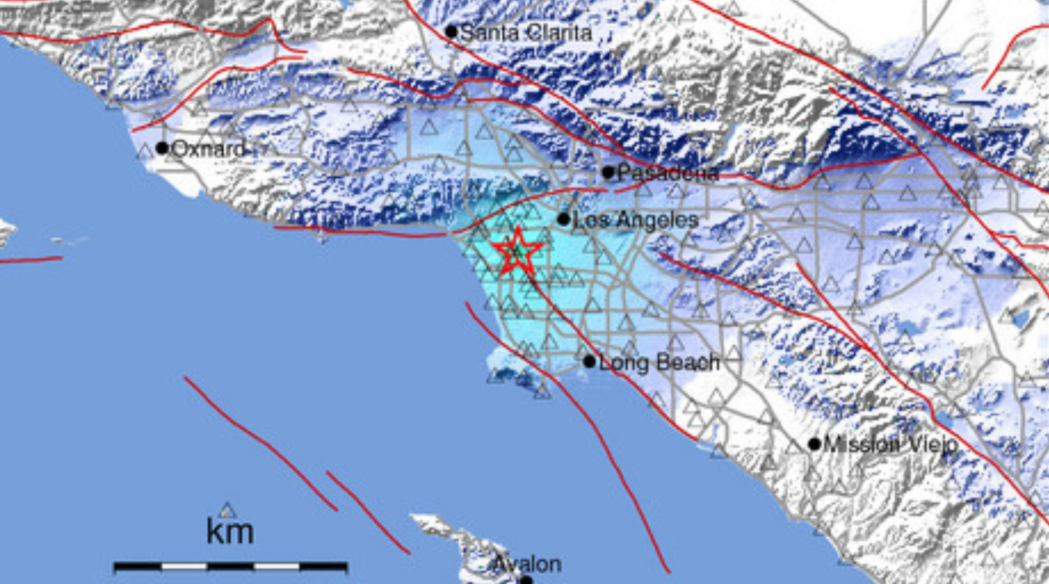 Magnitude 3.7 Earth Day Earthquake Shakes Southern California NBC Bay