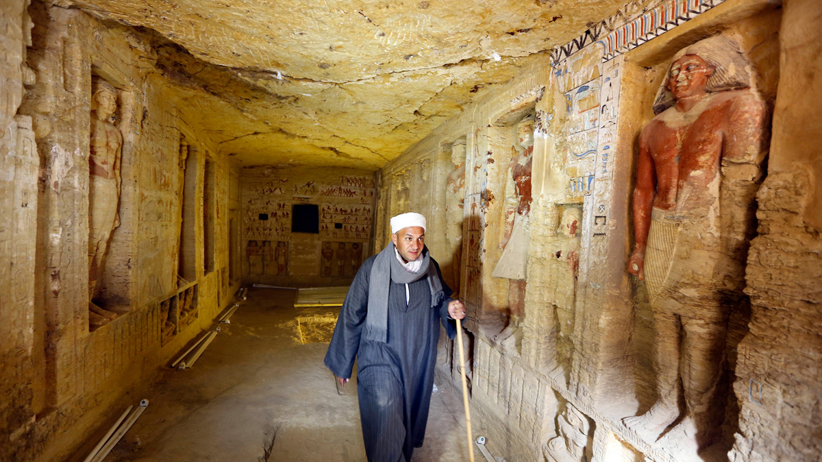 Egypt Announces Discovery Of 4 400 Year Old Tomb Nbc Bay Area