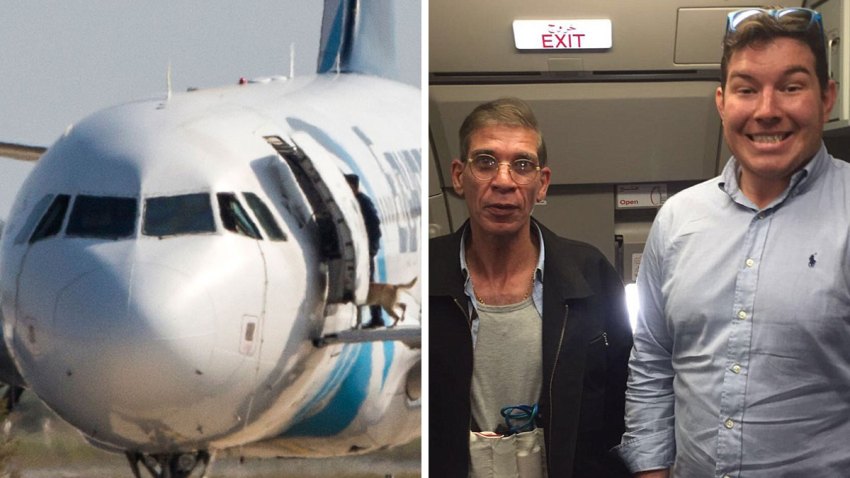 EgyptAir Hijacker Selfie