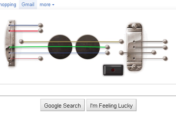 Google Les Paul Doodle