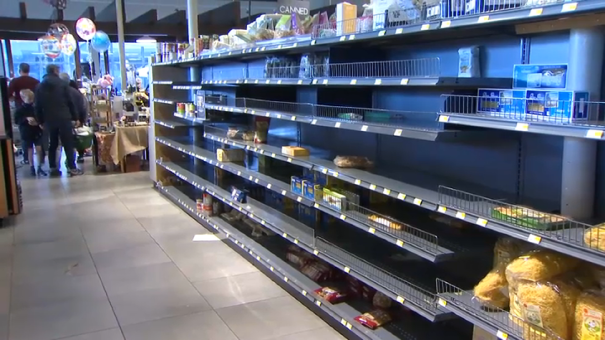 Coronavirus Concerns Leave Bay Area Grocery Stores Bare NBC Bay Area
