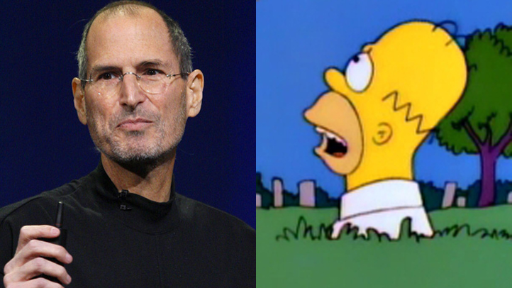 Homer Simpson Steve Jobs