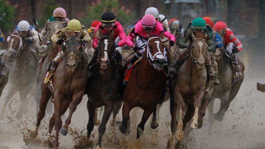 APTOPIX Kentucky Derby Horse Racing