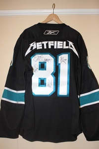 metallica san jose sharks jersey