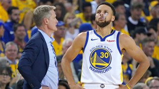 Steph Curry is targeting a March return to the court with Steve Kerr and the Warriors.