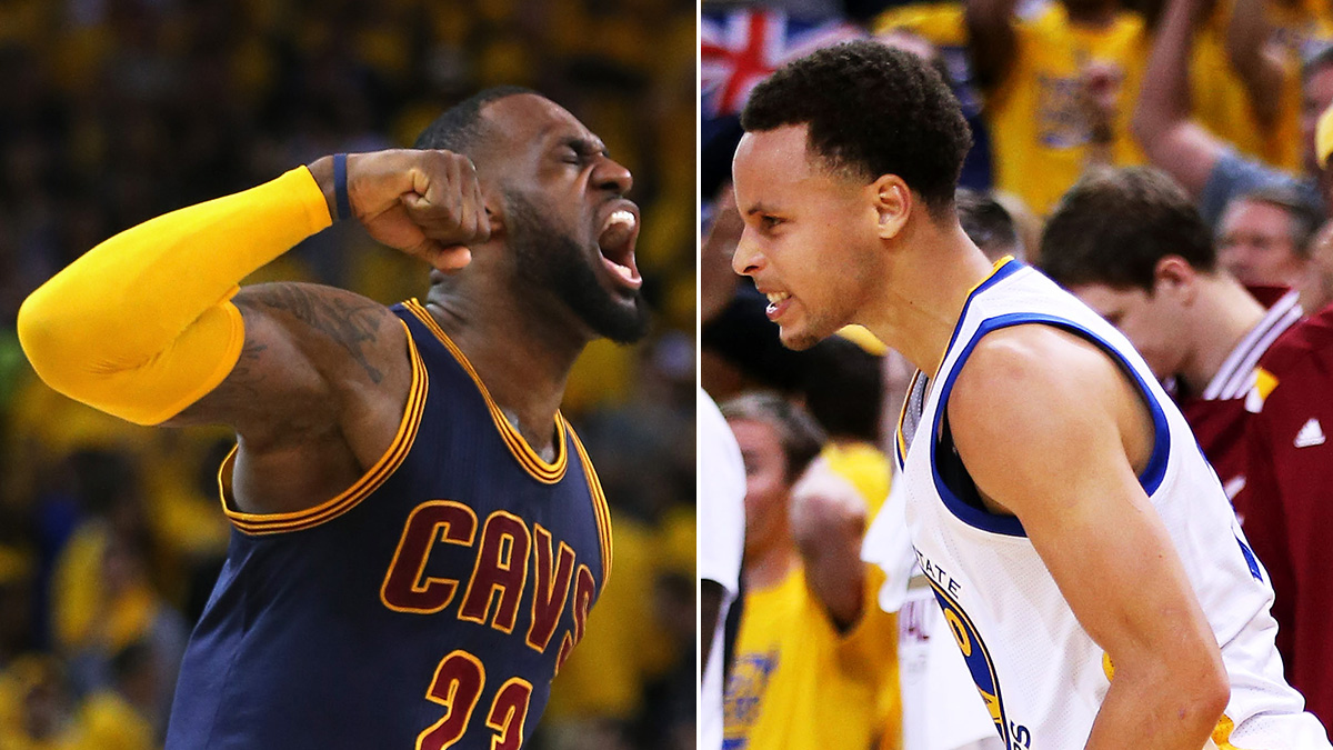 Crazy Coincidence: Warriors' Steph Curry and Cavaliers' LeBron ...