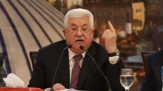 Palestinian President Mahmoud Abbas