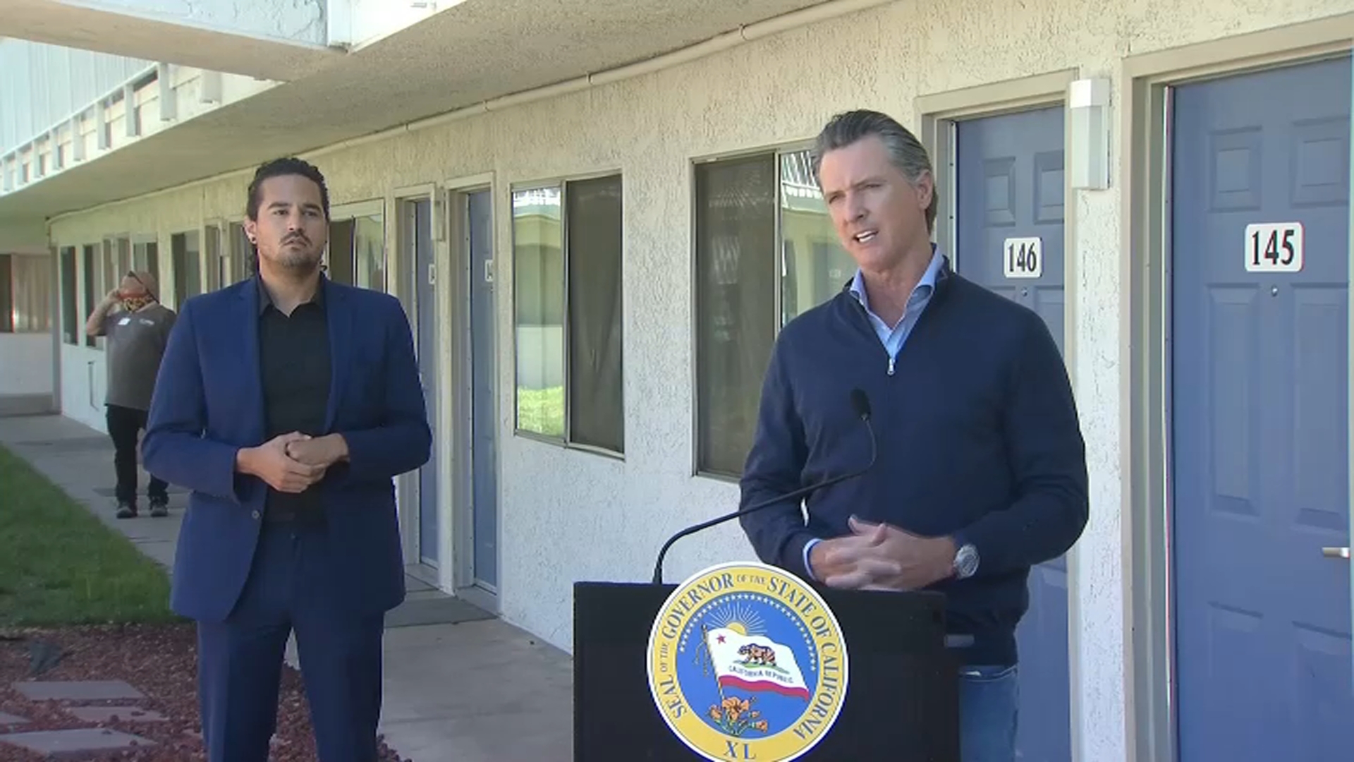 Newsom: Project Roomkey Provides Housing For 14,200 Homeless People ...