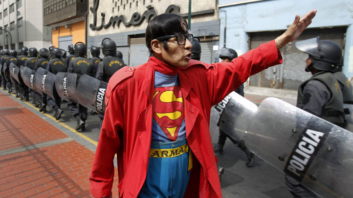 Peru Street Superman