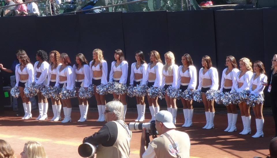 Raiders cheerleaders sue team for wage theft, unfair practices