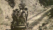 railroad workers