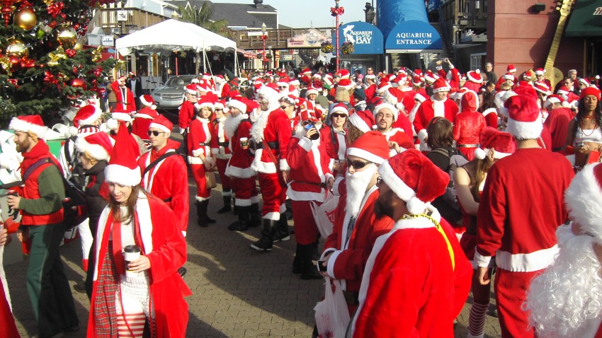 Santacon in San Francisco