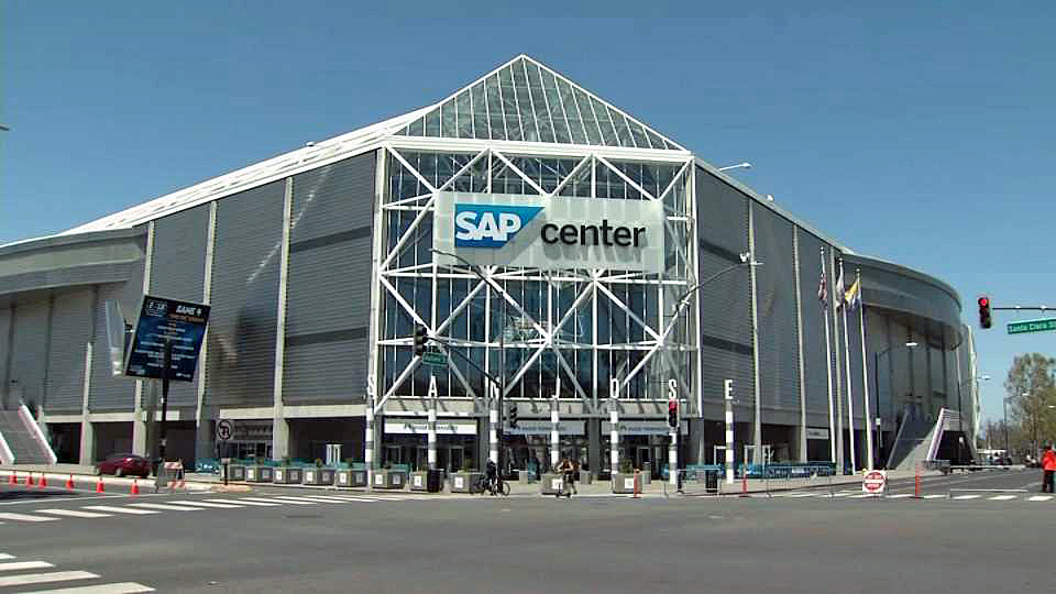 SAP Center's Newly Configured Centerhung System from Daktronics Making  Splash with San Jose Sharks Fans
