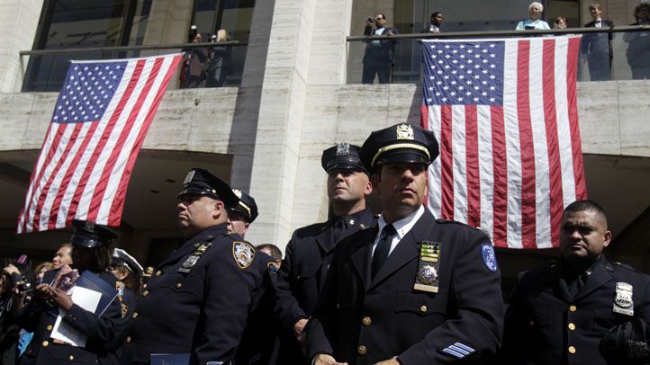 Sept 11 NYPD Ceremony