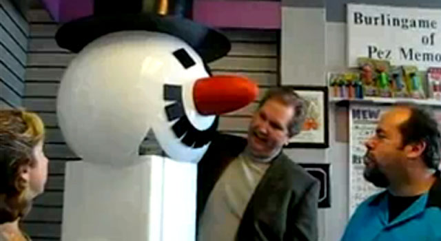 snowmanPezYoutube