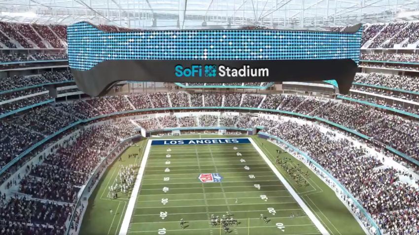 Drawing of SoFi Stadium