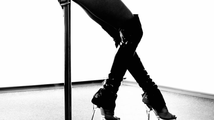 stripper generic black white